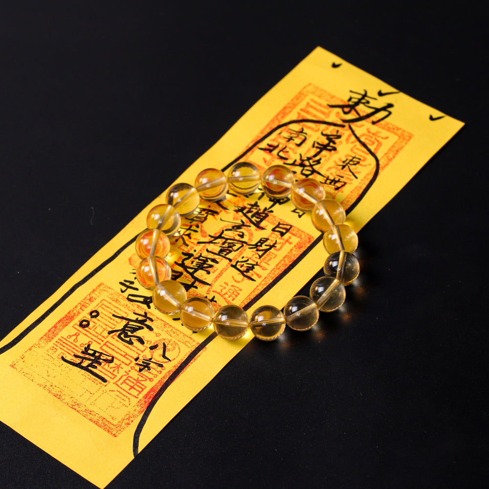 Natural Citrine | The Abundance Mindset Anchor | Bracelet