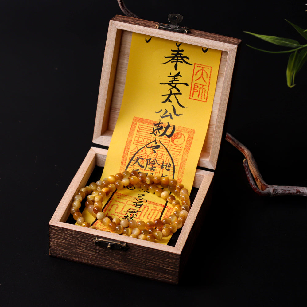 Sovereign Flow: Natural Golden Tiger's Eye Multi-Wrap Bracelet | Leadership & Authority Anchor