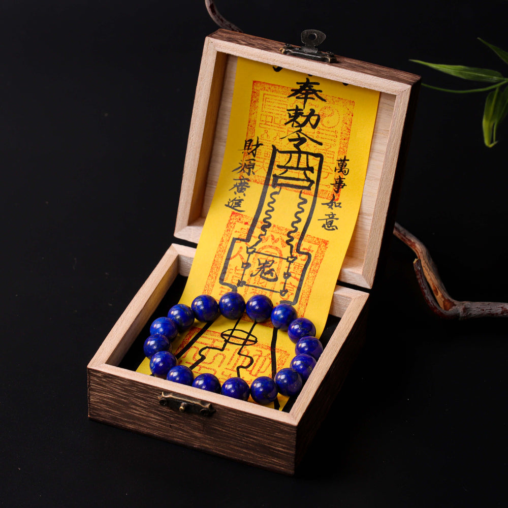 Sovereign Wisdom: Natural Lapis Lazuli Bracelet | Communication & Strategic Poise