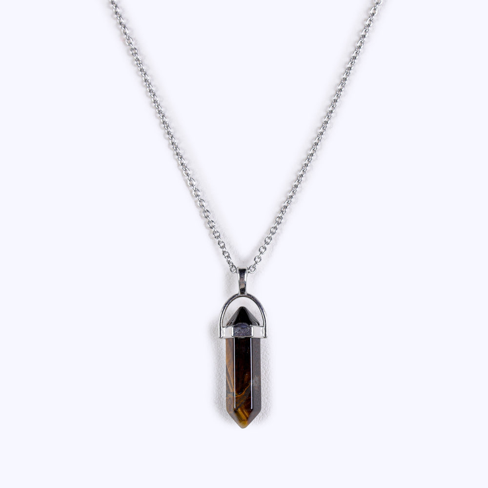 Natural Golden Tiger’s Eye | The Authority Anchor | Hexagonal Prism