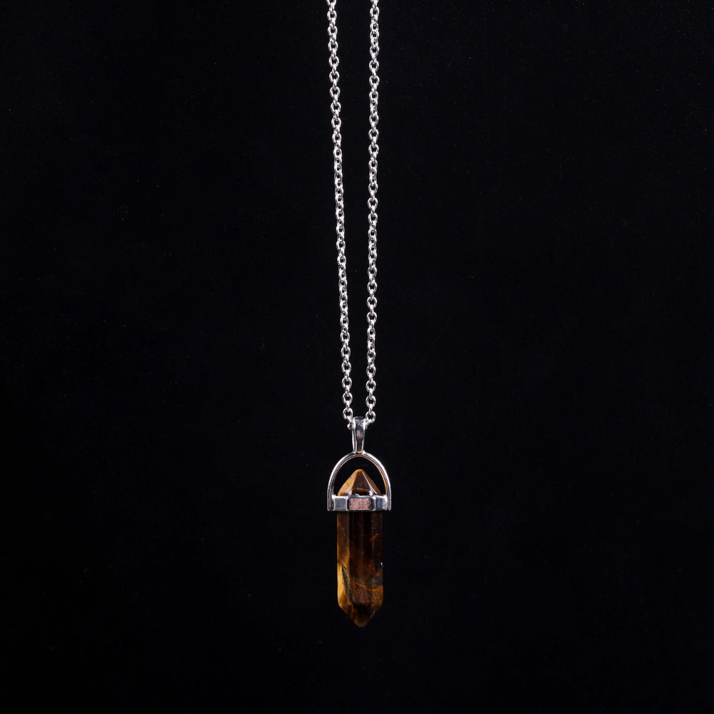 Natural Golden Tiger’s Eye | The Authority Anchor | Hexagonal Prism