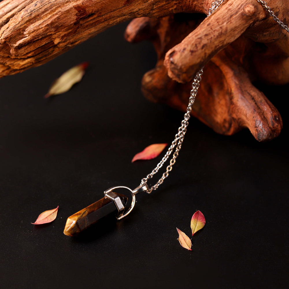 Natural Golden Tiger’s Eye | The Authority Anchor | Hexagonal Prism