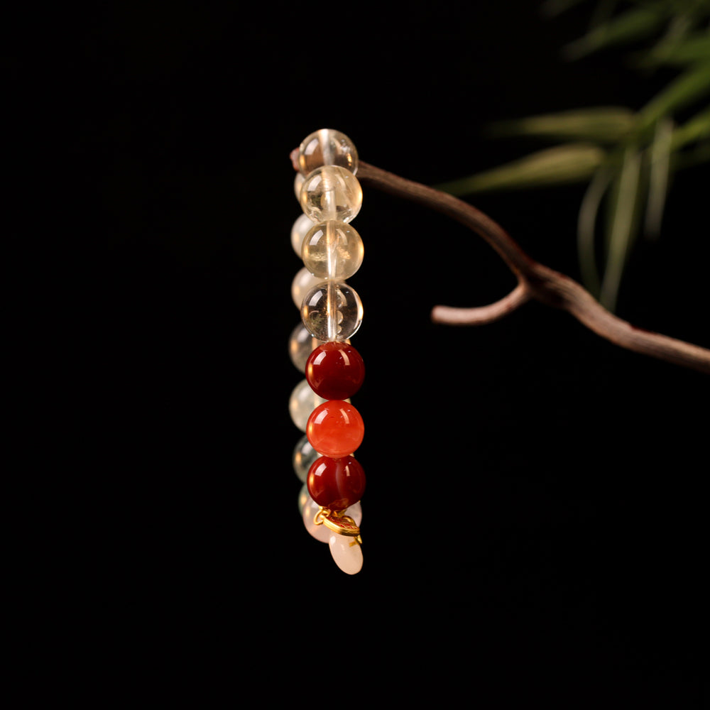 Natural 6-Stone Synergy | The Holistic Harmony Anchor | Bracelet
