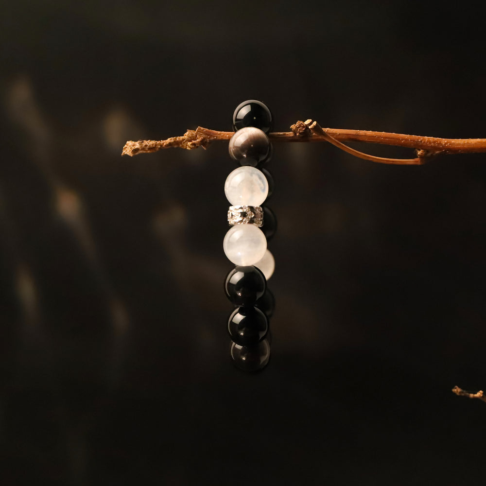 Protective Gentle Heart · Four-Crystal Symbiosis Blessed Energy Bracelet