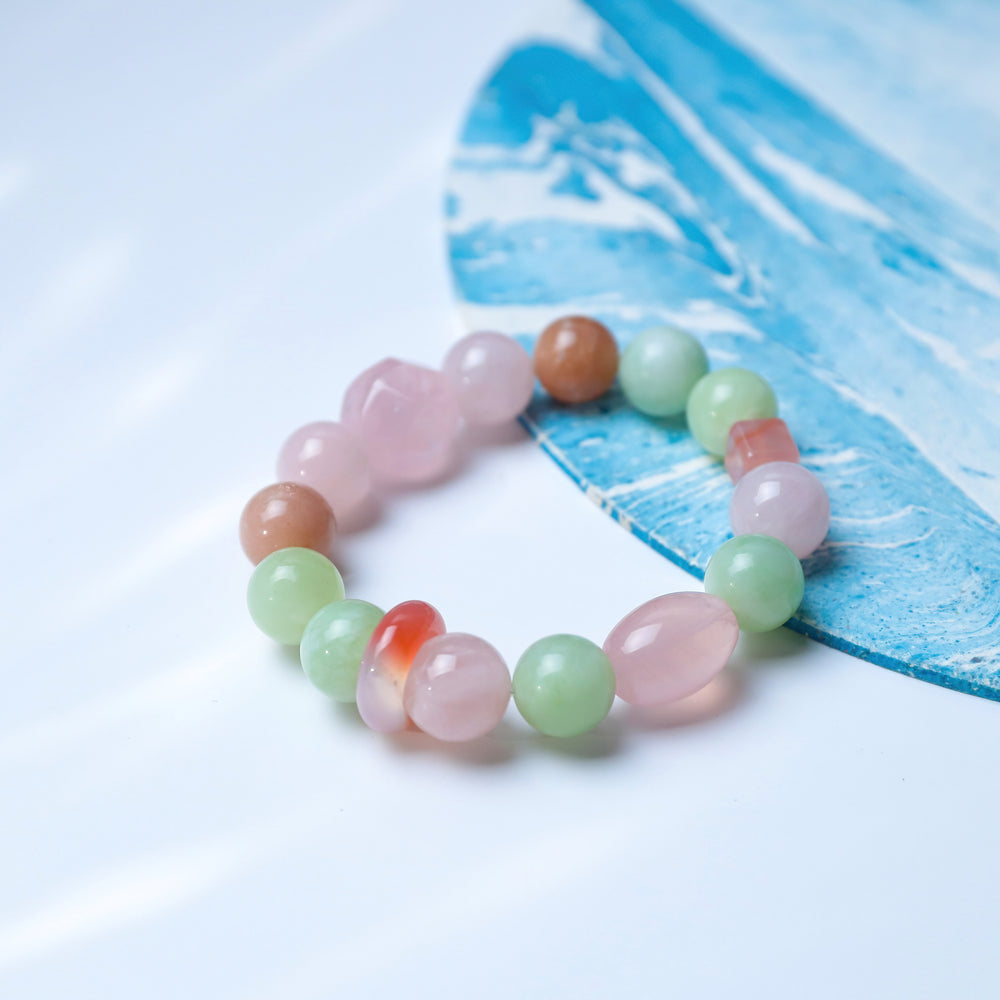 Blessed HeartGlow & Radiance Energy Matrix Bracelet — Love & Fortune