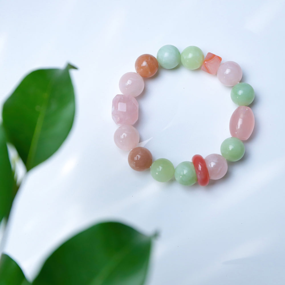 Blessed HeartGlow & Radiance Energy Matrix Bracelet — Love & Fortune