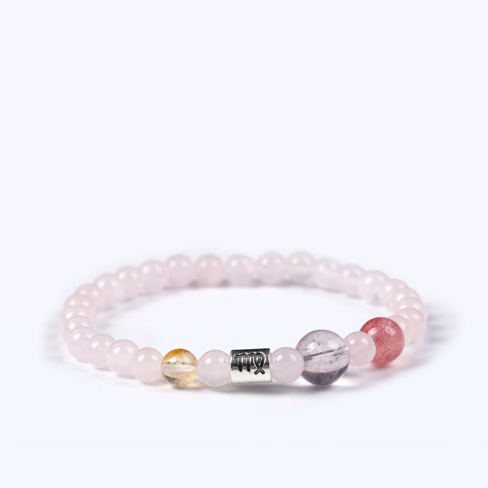 Virgo Rose Quartz 