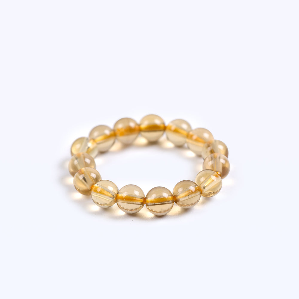 Natural Citrine Traditional Abundance & Focus Minimalist Ring