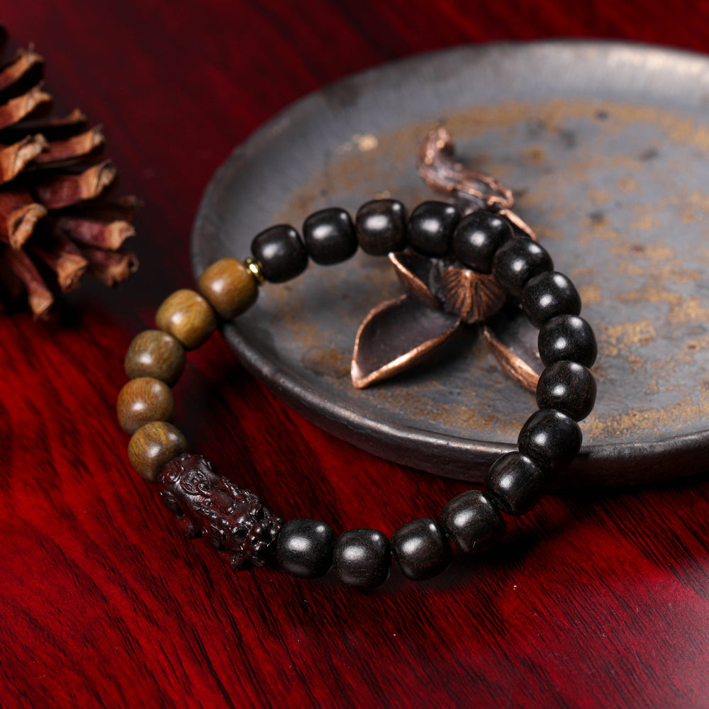 FREE Today: Black Sandalwood Pixiu Abundance Bracelet