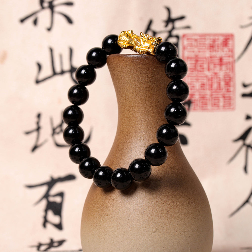 FREE Today: Obsidian Pixiu Abundance Bracelet