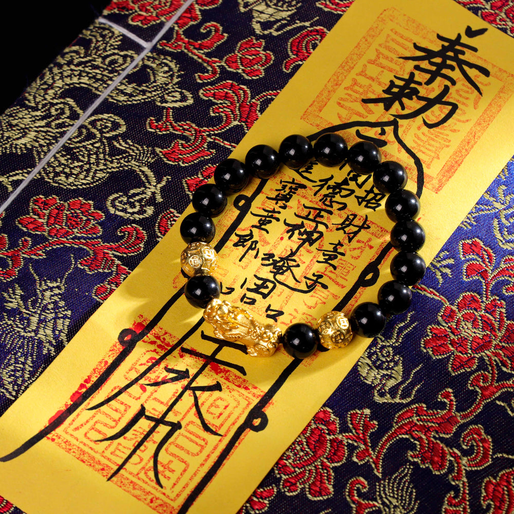 FREE Today: Obsidian Pixiu Prosperity Bracelet