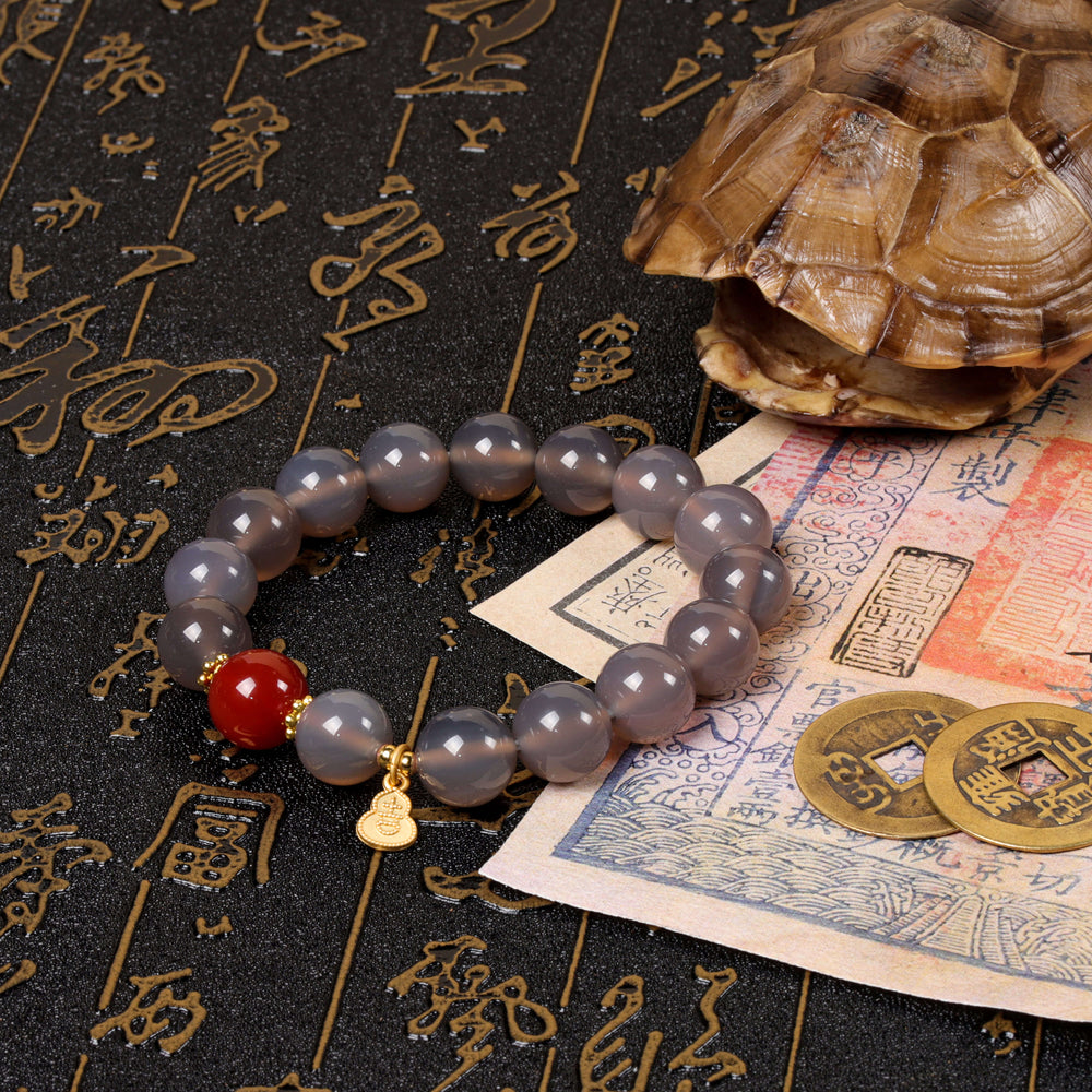 Confidence & Vitality Array – Natural Garnet & Red Agate Bracelet