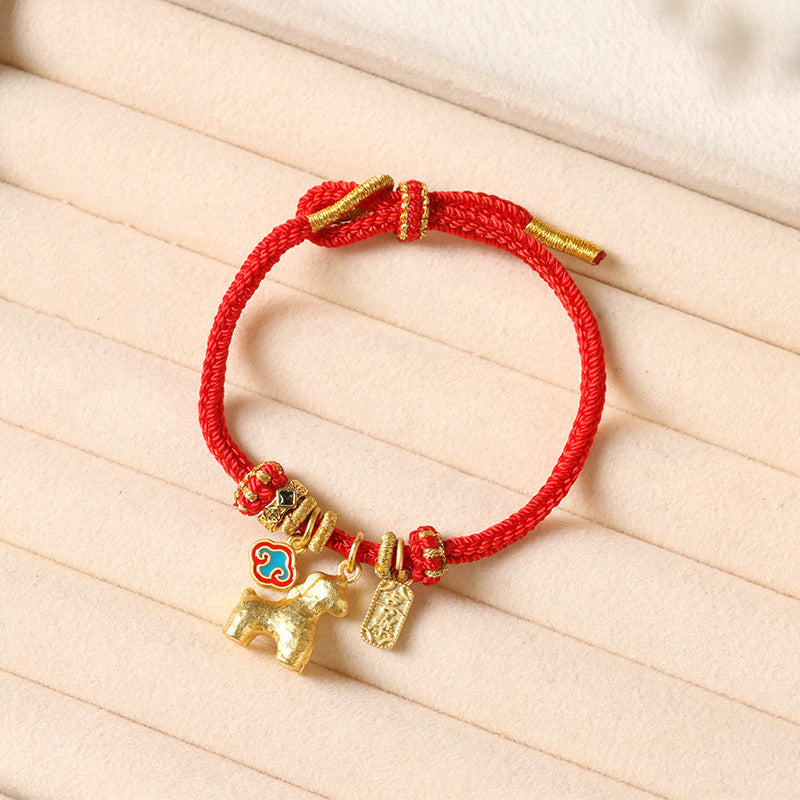 2026 Momentum Red String | Horse & Enamel | Bracelet