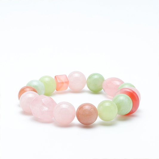 Blessed HeartGlow & Radiance Energy Matrix Bracelet — Love & Fortune
