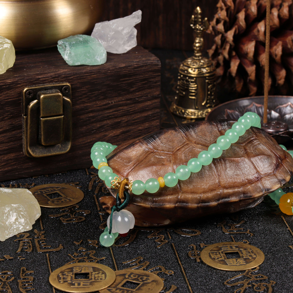 Clarity & Serenity Multi-Wrap Array – Azure Rain Bracelet