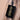Obsidian & Gold-Stamped "Tranquility" Talisman Pendant — Clarity & Grounding