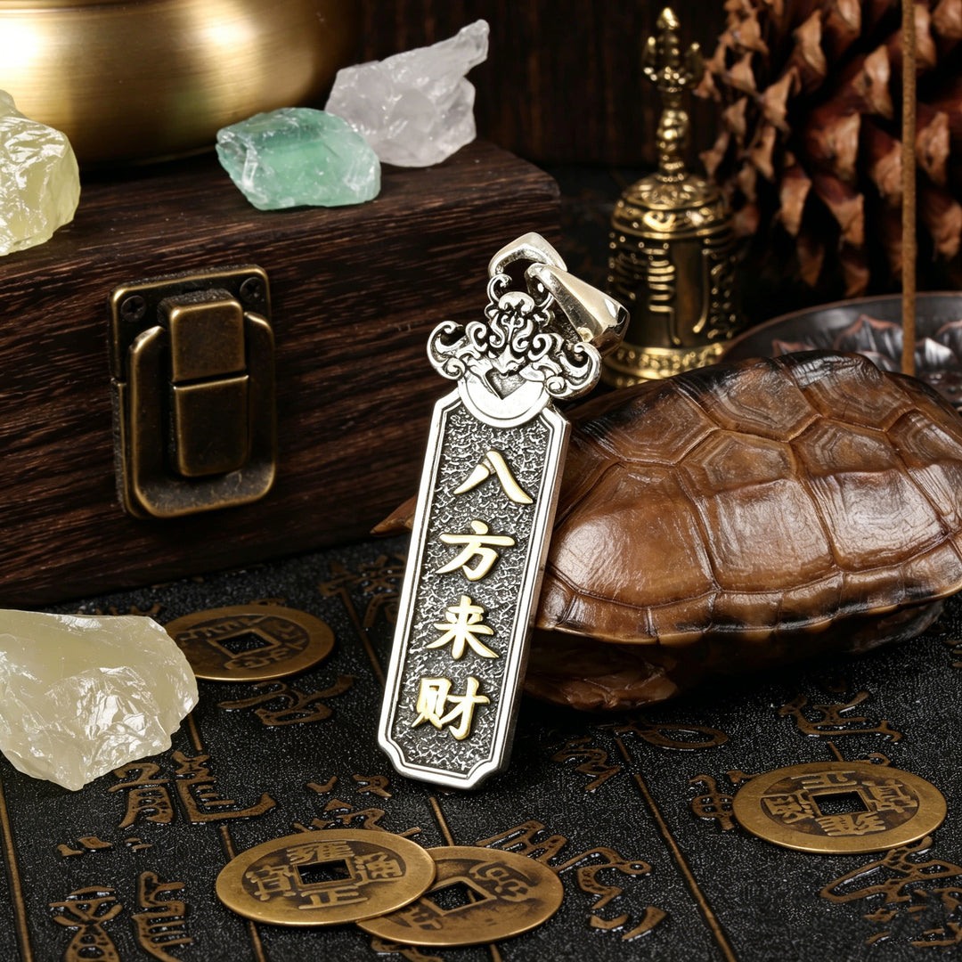 Abundance & Prosperity Array – Traditional Dual-Symbol Pendant