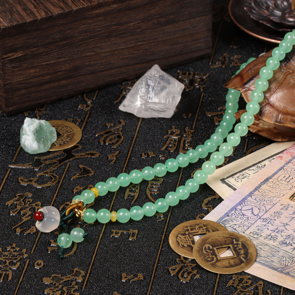 Clarity & Serenity Multi-Wrap Array – Azure Rain Bracelet