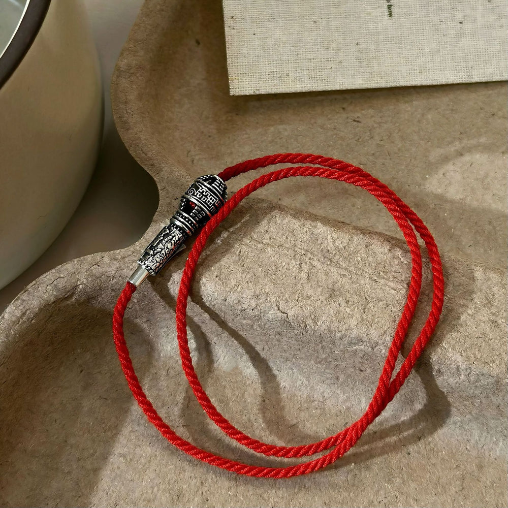 Traditional Harmony Array – Symbolically Engraved Red String Bracelet