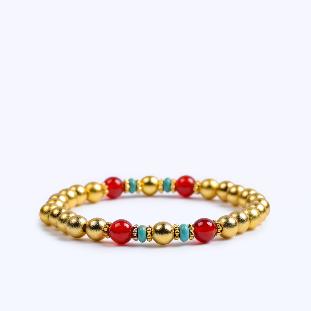 FREE Today: Ancient Gold Lotus Abundance Bracelet